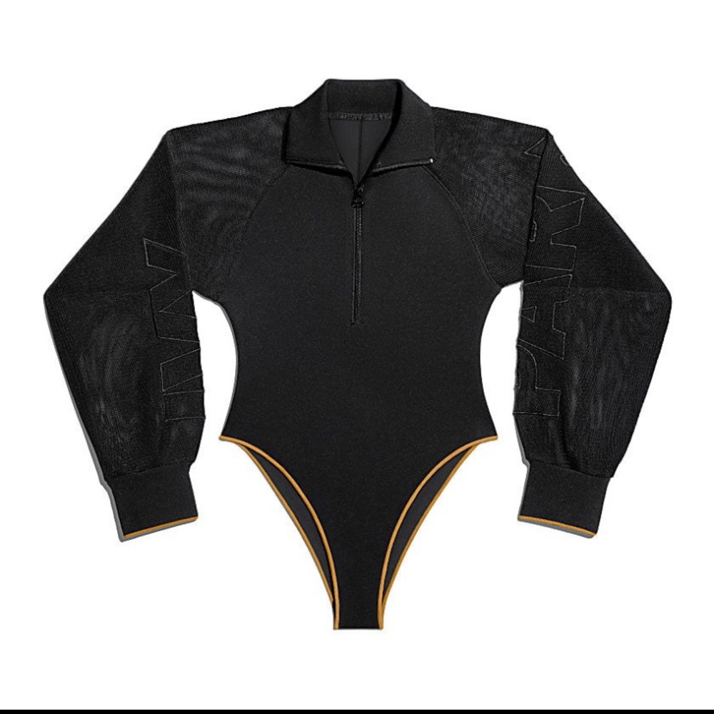 Ivy Park x Adidas Mesh Balloon Sleeve Body Suit